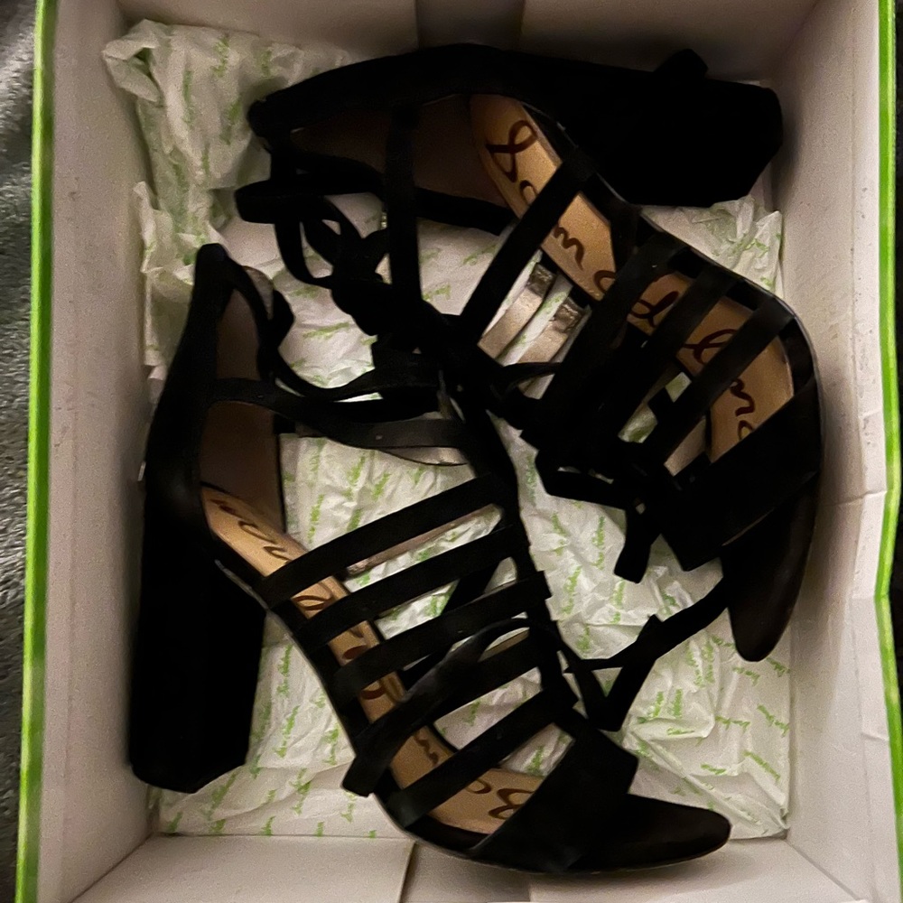 Sam Edelman Black Heels, only worn twice